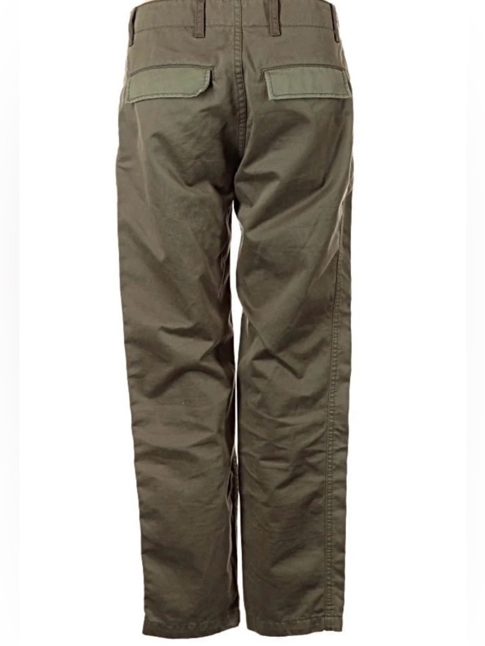The Kooples Olive Green Straight-Leg Cargo Pants
